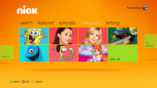 Nickelodeon-xbox