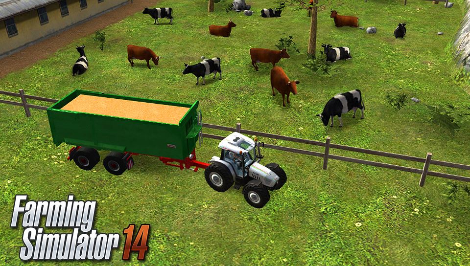show me people playing farming simulator 14 for pc