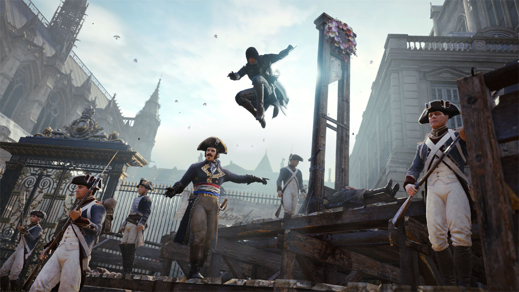 assassins creed unity gameplay fighting