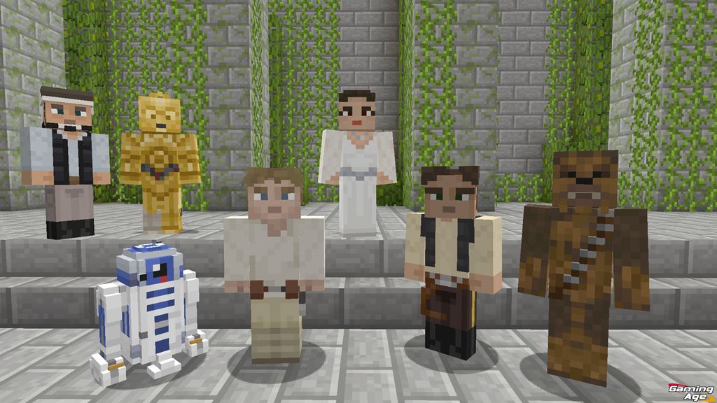 Star Wars Classic Skin Pack Launching For Minecraft Xbox Editions Today Gaming Age