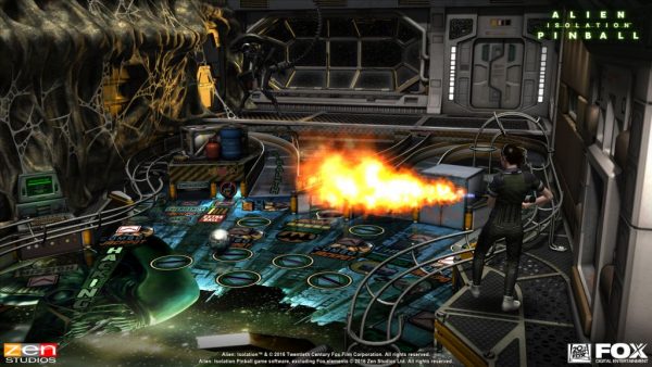 Aliens vs Pinball Launch Screenshot - 4