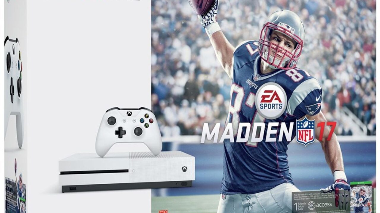 Microsoft store Xbox One S Madden NFL 18 Bundle 500GB White Console