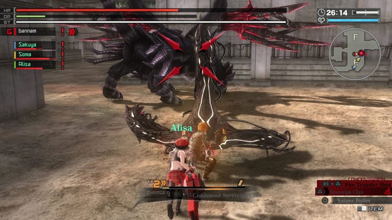 God eater ps vita on sale review