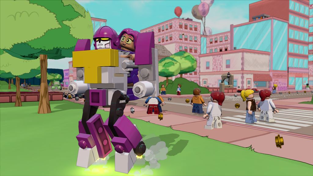 teen titans lego game