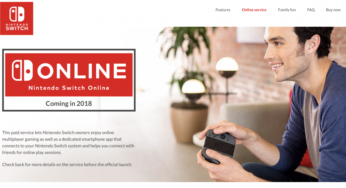 Nintendo Switch Online will launch in September 2018
