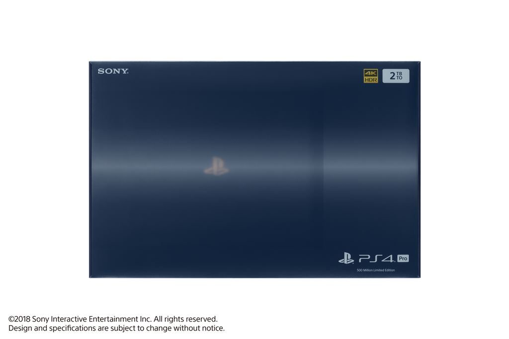 Sony reveals 500 Million Limited Edition PS4 Pro console