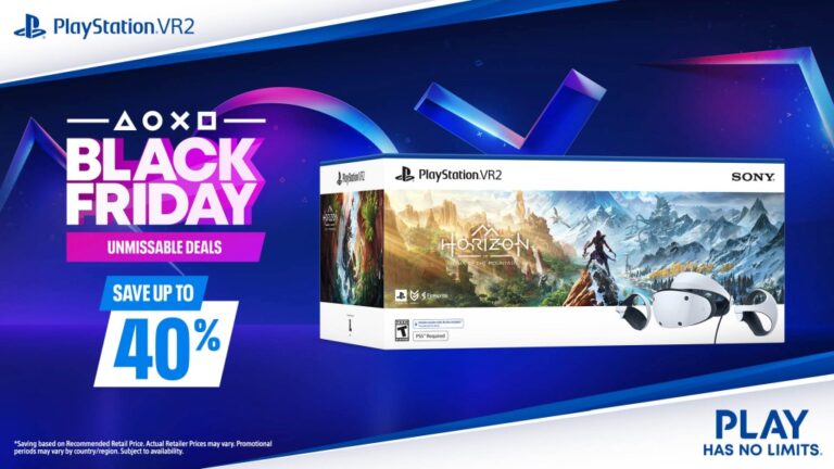 PlayStation’s Black Friday offers include up to 30% off PS Plus, 40% off PS VR2 and more