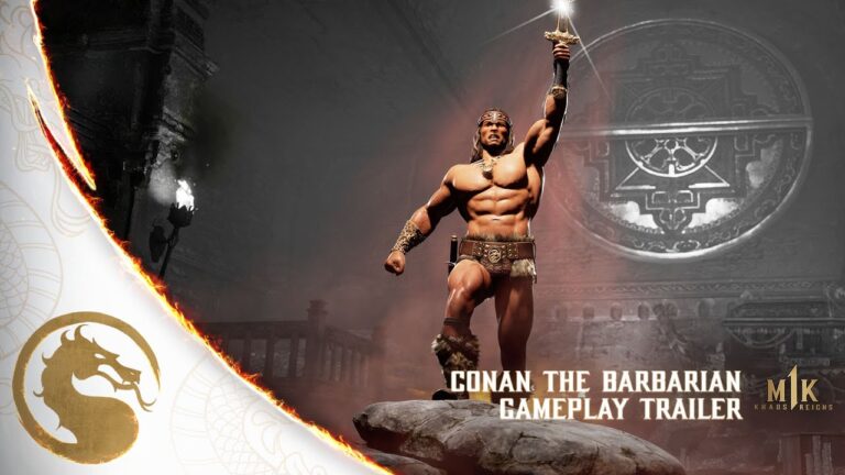 Conan will crush your enemies in Mortal Kombat 1: Khaos Reigns on January 21st