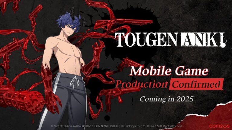 People with hemophobia need not apply as Com2uS’s newest RPG based on TOUGEN ANKI: Legend of the Cursed Blood is announced