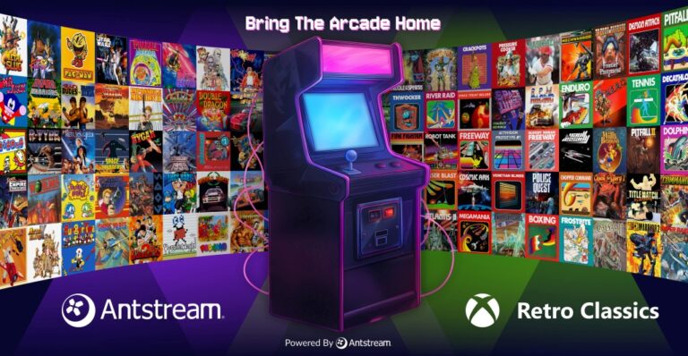 Microsoft taps Antstream to bring the former’s arcade “Retro Classics” to Game Pass