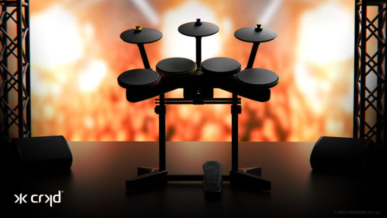 CRKD reveals their drum kit controller with more details coming soon!