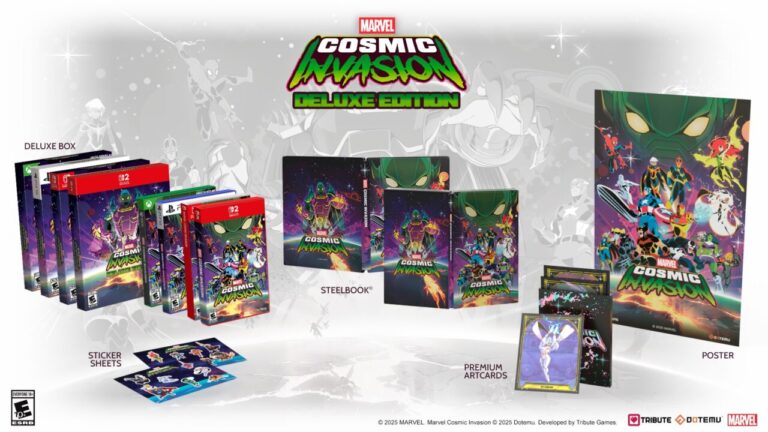 The invasion will be physical as Dotemu details hard copies of Marvel Cosmic Invasion