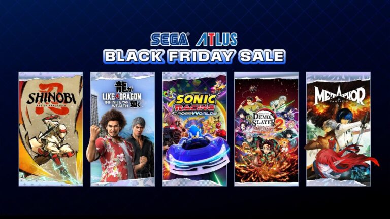 SEGA and Atlus’ Black Friday deals will cover franchises such as Persona, Like a Dragon, Sonic and more!