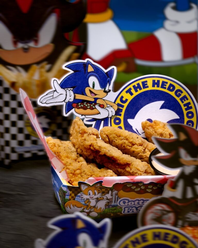 Chicago is the latest city to play host to the Sonic the Hedgehog Speed Cafe