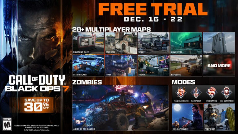 Celebrate CODMAS 2025 with a Call of Duty: Black Ops 7 trial and Holiday-themed fun for all