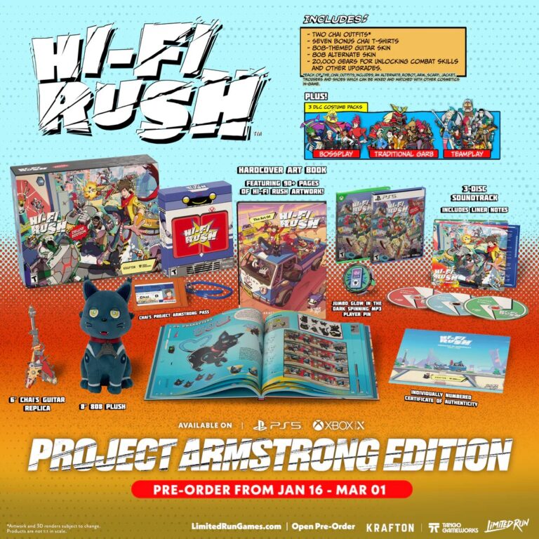 Hi-Fi RUSH’s physical editions revealed by Limited Run Games