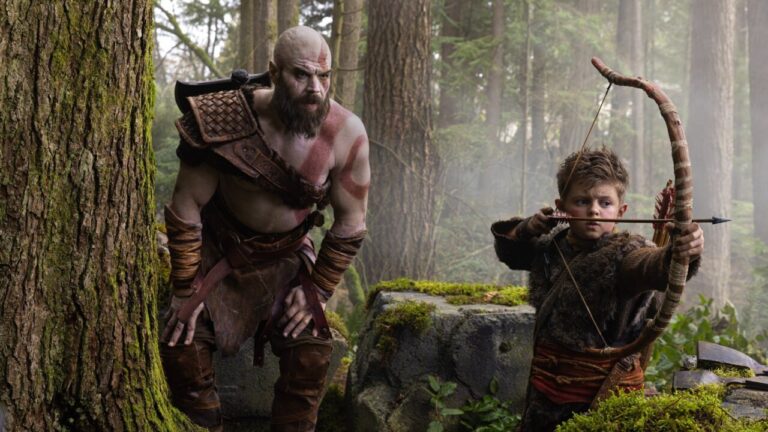 Get a glimpse of Kratos and Atreus in a first-look image of Prime Video’s God of War series