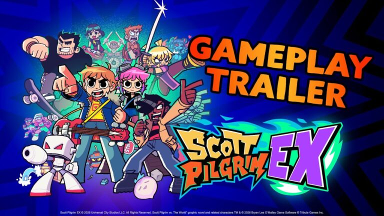 The new Scott Pilgrim EX trailer proves that this co-op adventure-brawler is not your ex’s beat ’em up