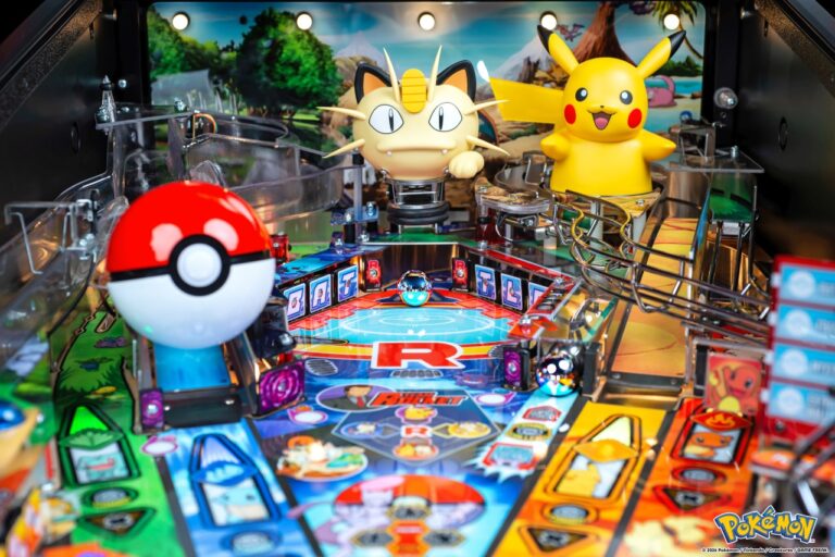 Catch Pokémon with a different kind of ball as Stern Pinball debuts their Pokémon Pinball machine!