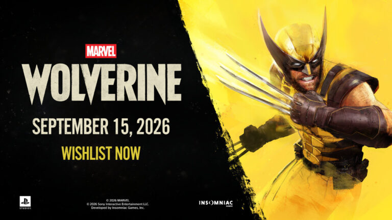 Wolverine will be unleashed as Insomniac and PlayStation reveal a September 15th, 2026 release date