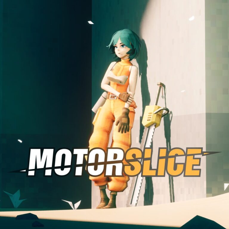 Traverse the world with your chainsaw in the action-adventure parkour game, MotorSlice