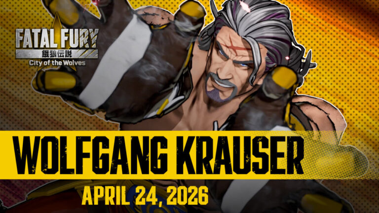 Wolfgang Krauser returns to the fray on Fatal Fury: City of the Wolves’ first anniversary, April 24th, 2026