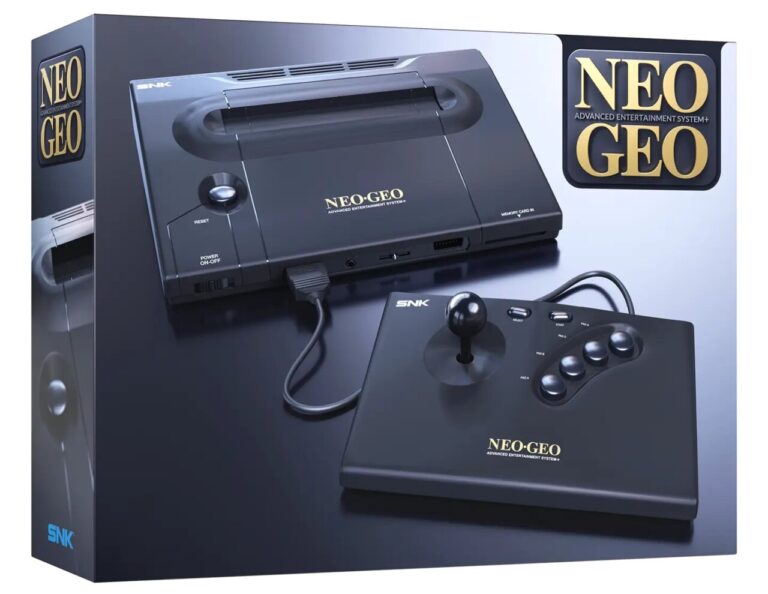 No FGPA, no emulation, The NEOGEO AES is back thanks to PLAION REPLAI!