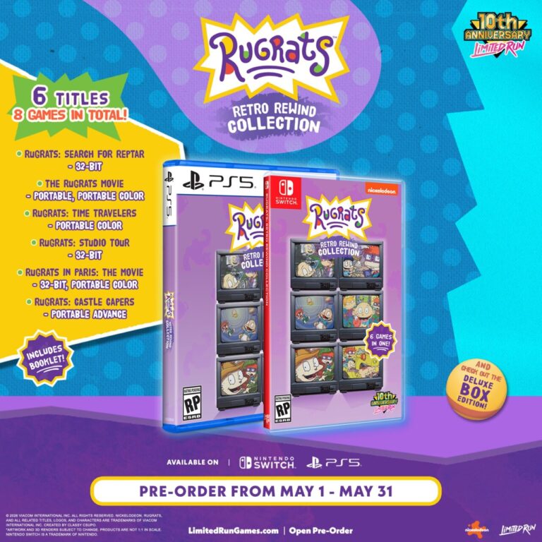 Rugrats: Retro Rewind is set to send you back to your childhood on May 15th, 2026