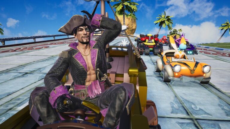 Captain Majima and the Goromaru set a course for Sonic Racing: CrossWorlds this Wednesday! 