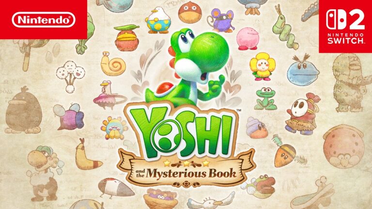 Yoshi and the Mysterious Book’s charming new trailer shows off more of Yoshi’s creative adventure