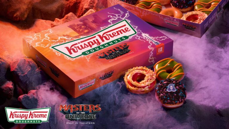 YOU HAVE THE DOUGHNUTS! Krispy Kreme teams with Mattel and Amazon MGM Studios to give all the Masters of the Universe a sweet treat!