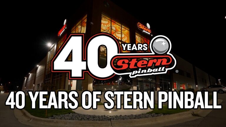 Stern Pinball celebrates 40 years!