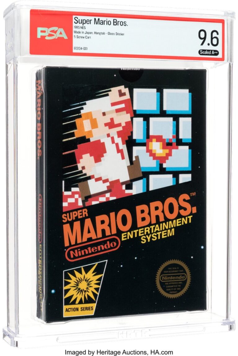 You thought current game prices are high, someone paid 3 million dollars for Super Mario Bros. at Heritage Auction’s latest Video Games Signature Auction