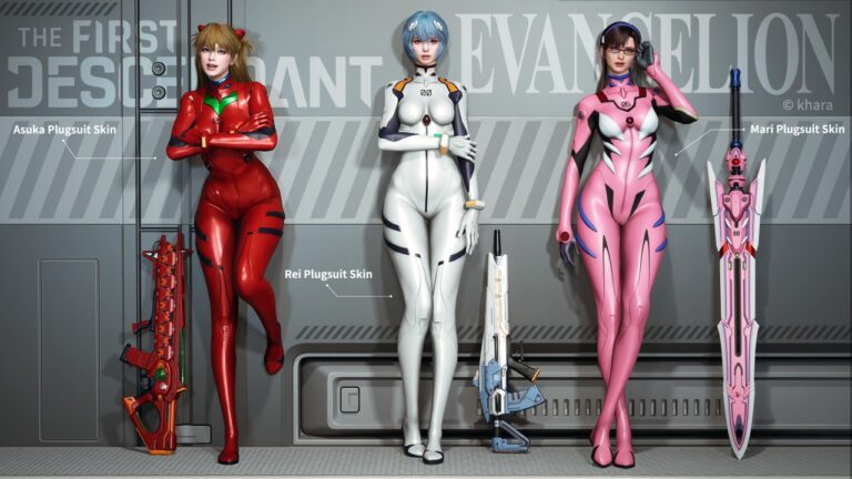Get back on the chair Shinji, you’re not part of The First Descendant x Evangelion collaboration!