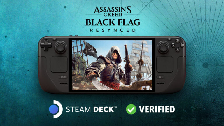 Assassin’s Creed Black Flag Resynced is set to be Steam Deck Verified at launch