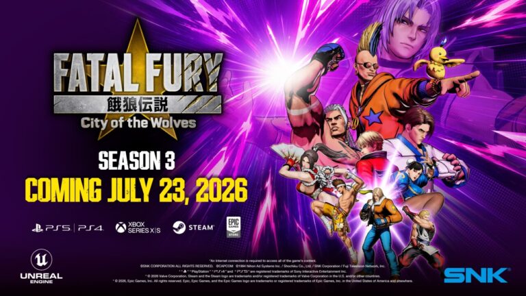 Hey Dong Hwan and Jae Hoon, daddy’s home! As SNK revealed Fatal Fury: City of the Wolves’ season 3 lineup