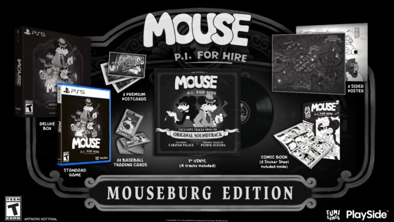 Mouse: P.I. For Hire physical editions are available now!
