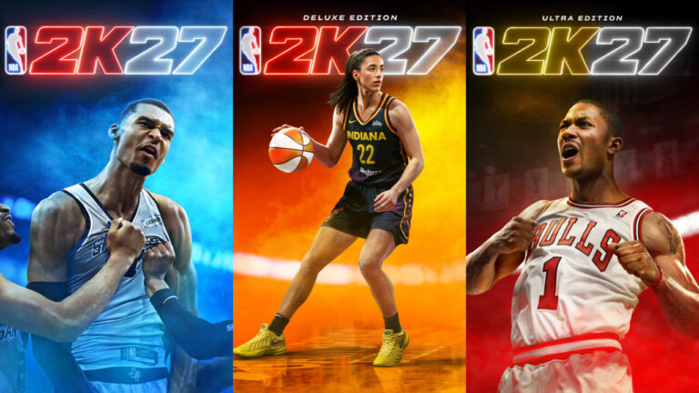 Wemby, Caitlin Clark and Derrick Rose are your NBA 2K27 cover athletes