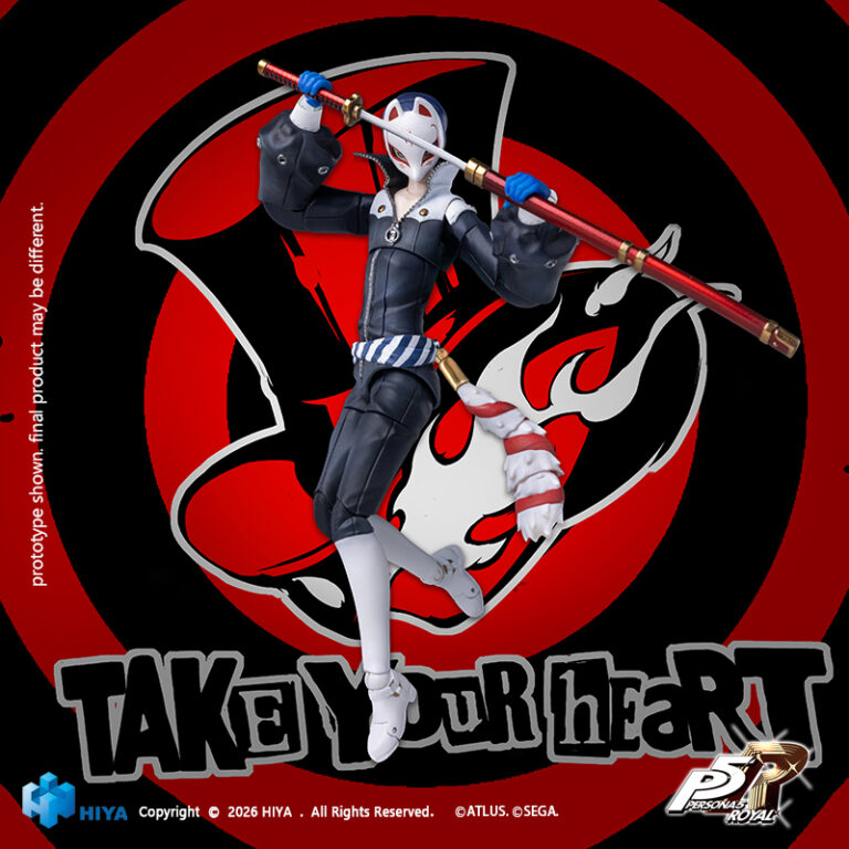 Fox joins the rest of the Phantom Thieves as Hiya Toys Persona 5 Royale Exquisite Basic figure line expands
