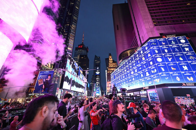 Pokémon Go kicks off its 11th year with a Times Square takeover!