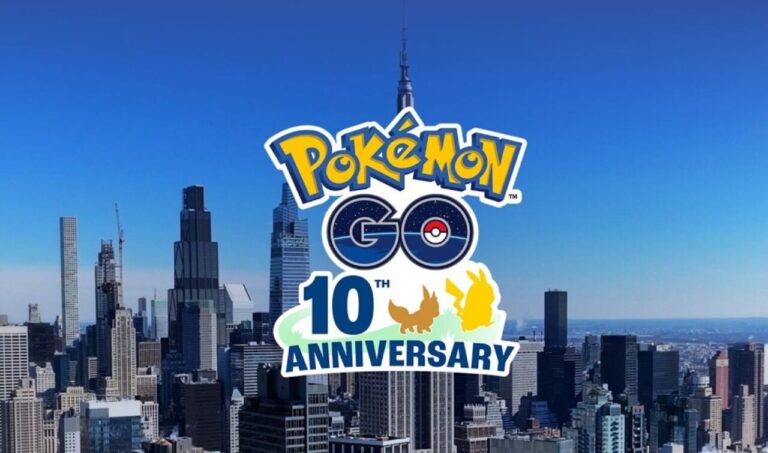Celebrate 10 years of Pokémon Go tonight at 6:15pm EDT/3:15pm PDT