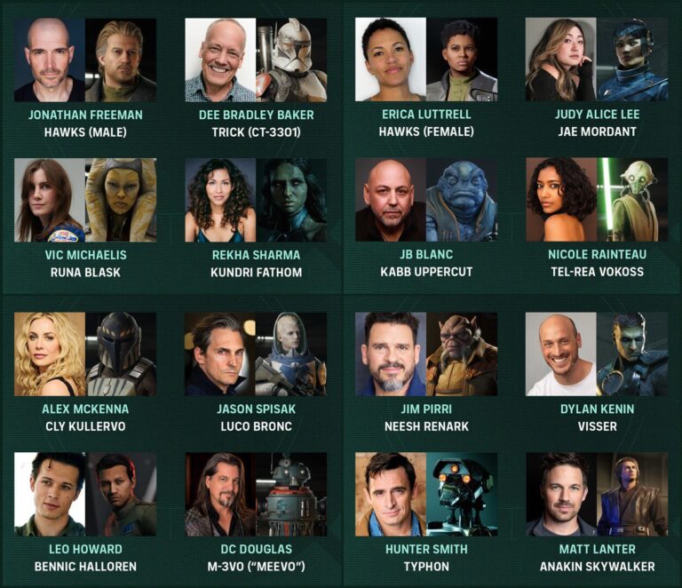 Star Wars Zero Company cast revealed + San Diego Comic Con appearance