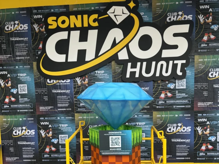 New Yorkers, swing by The High Line this Saturday to grab the Blue Chaos Emerald as the Sonic Chaos Hunt comes to your town!