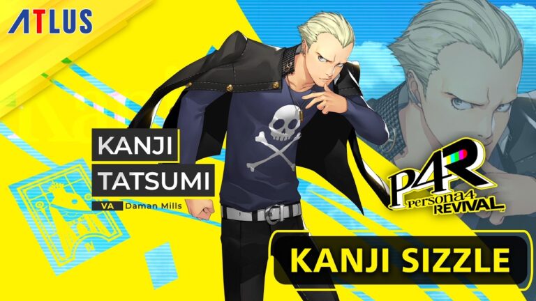 Daman Mills is revealed as the new voice of Kanji Tatsumi at this past weekend’s Persona 4 Revival panel at PAX West