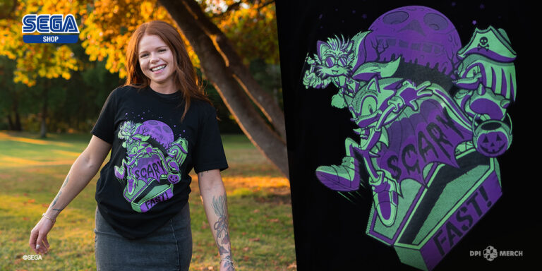 The SEGA Shop gets into a spooky mood with their new line of Halloween themed Sonic Merch