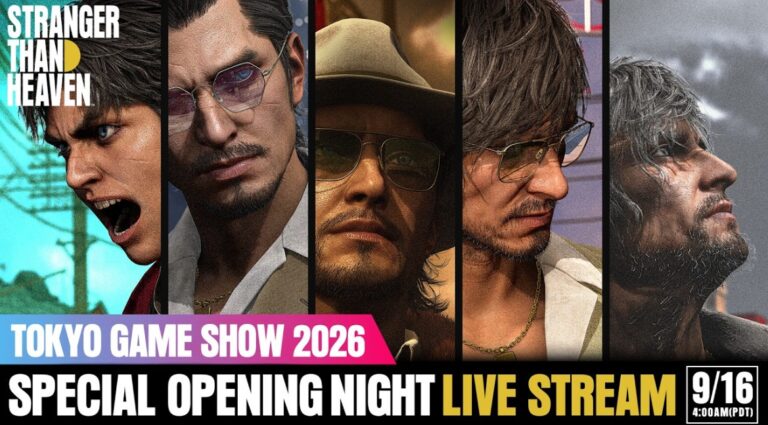 RGG Studio will share more details regarding Stranger than Heaven at their Tokyo Game Show 2026 Opening Night Livestream