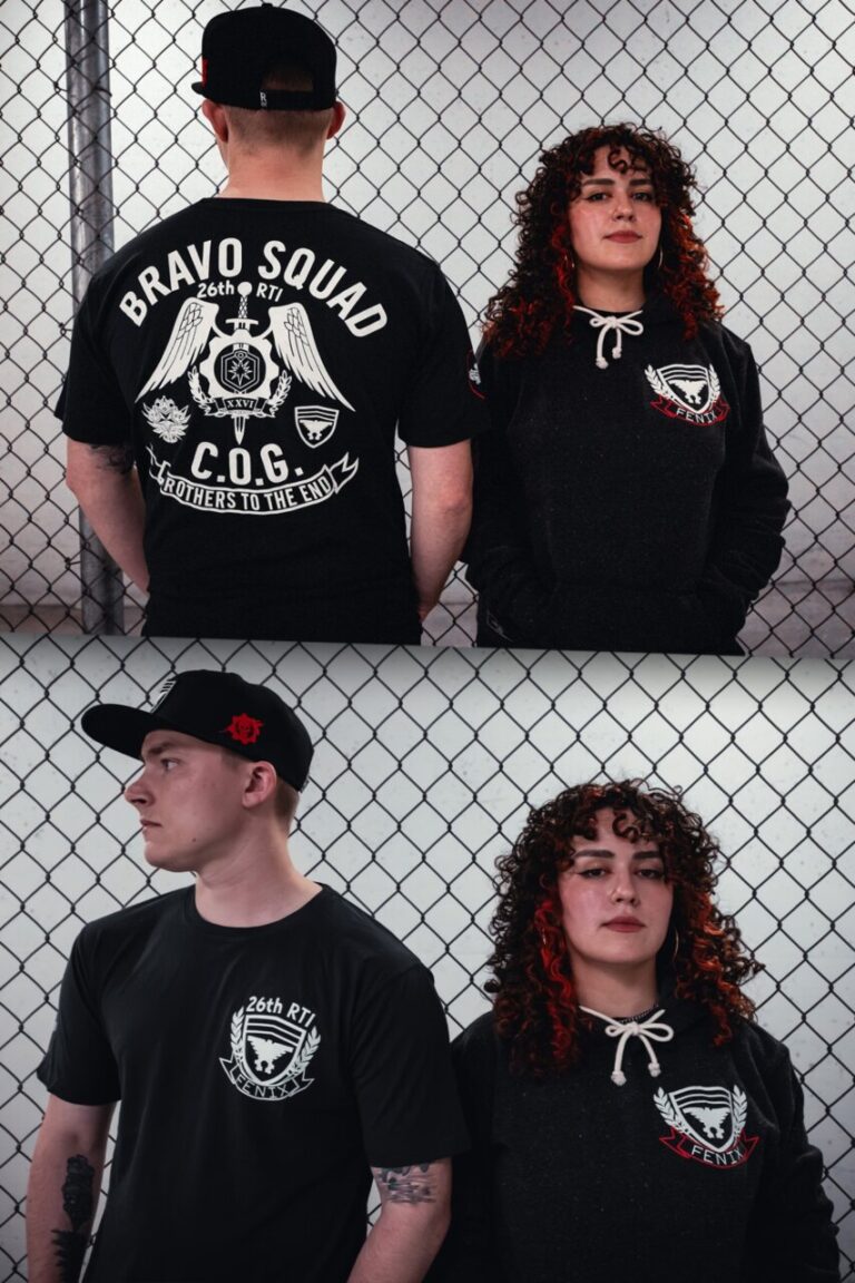 Xbox Game Studios Shop team with Roots of Fight for a line of Gears of War apparel