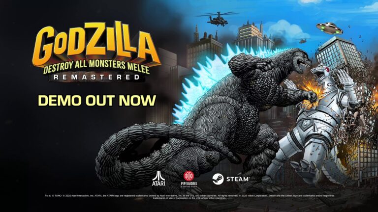 Destroy some monsters in Godzilla: Destroy All Monsters Melee Remastered demo available during Steam Next Fest
