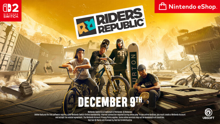 Riders Republic races onto the Nintendo Switch 2 in early December