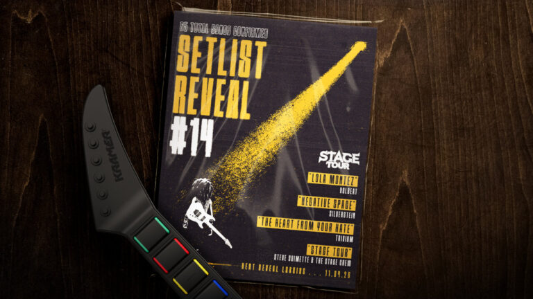 Stage Tour’s 14th Setlist update offers an original song from someone who’s got quite the history with rhythm games